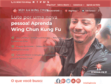 Tablet Screenshot of kungfuniteroi.com.br